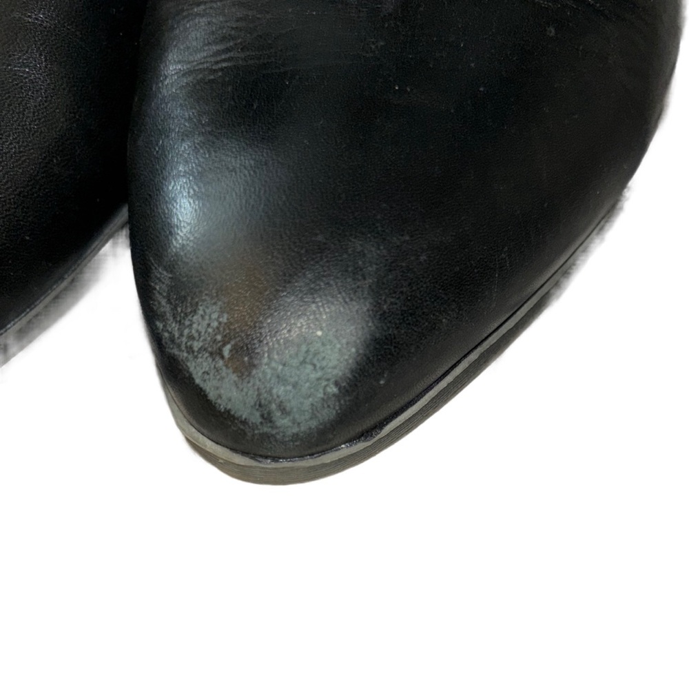 Frye Judith Black Leather Zip Ankle Booties 9.5 - Picture 9 of 9